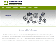 Tablet Screenshot of bilvatechnologies.com